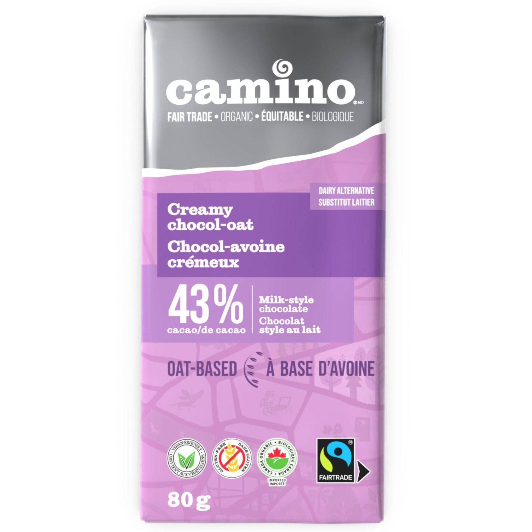 Camino Creamy Chocol-Oat Bar